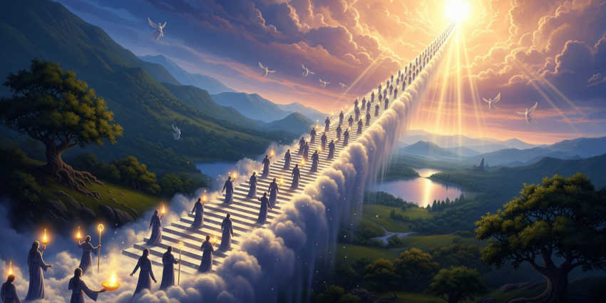 Jacob's Ladder: The Stairway to Heaven and the Coming Harpazo